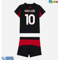AC Milan Rafael Leao #10 Domaci Dres za djecu 2025-26 Kratak Rukav (+ Kratke hlače)